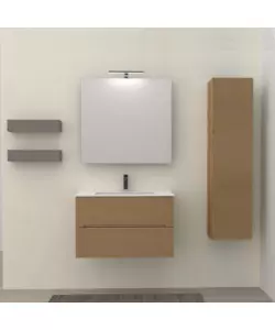 MOBILE BAGNO "CANALETTO" ROVERE, 80 CM